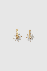 Winona Gold Filled Flower Earrings