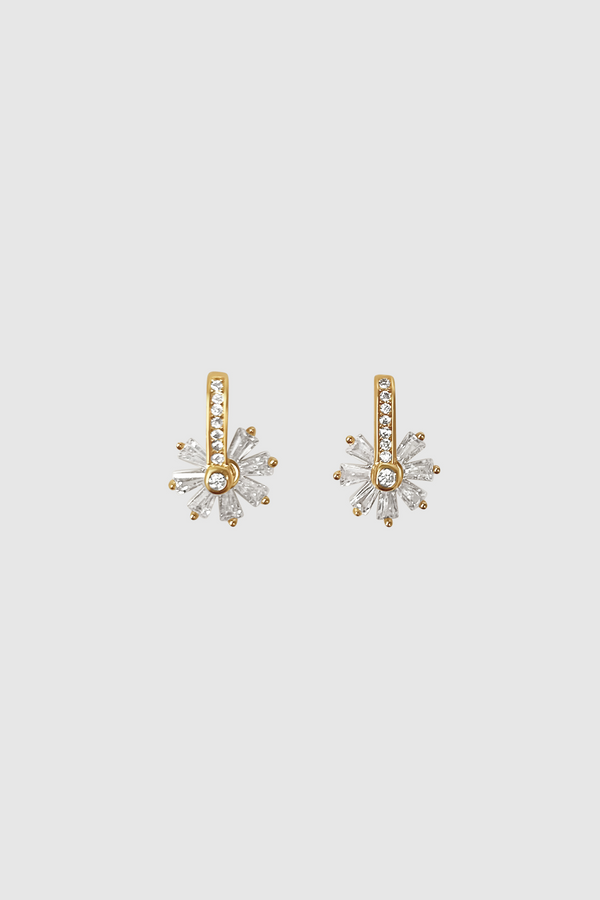 Winona Gold Filled Flower Earrings