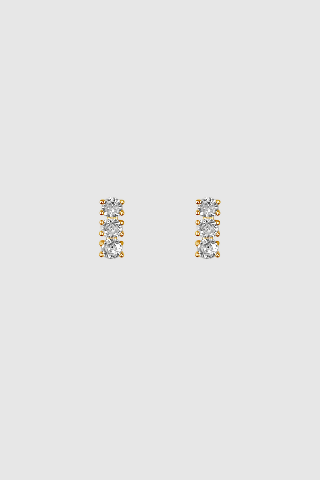 Wyatt Triple Stud Earrings (Colours)