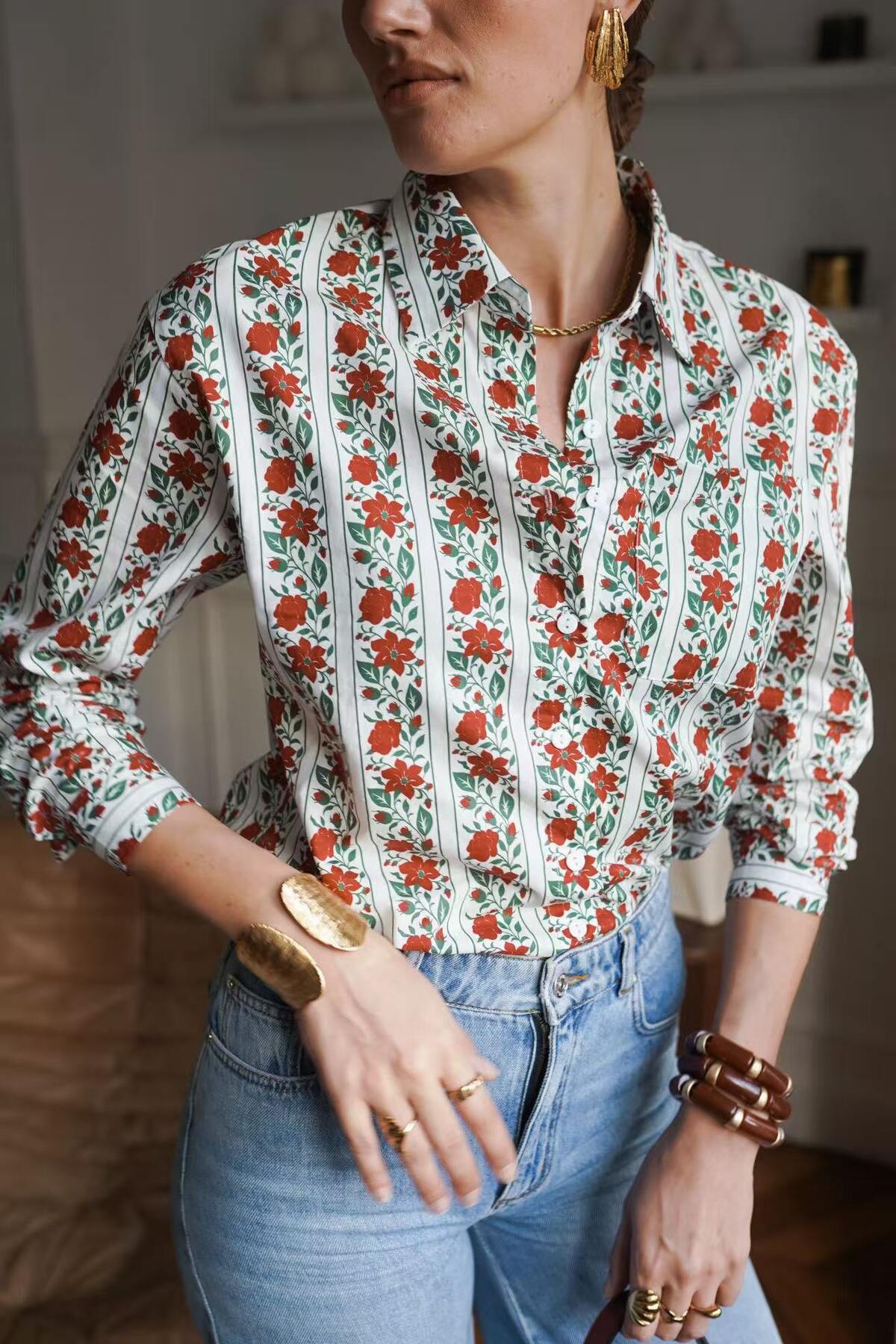 Charleen Floral Shirt