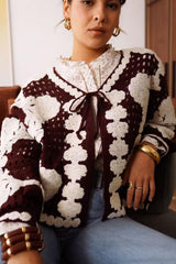 April Crochet Cardigan