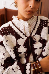 April Crochet Cardigan