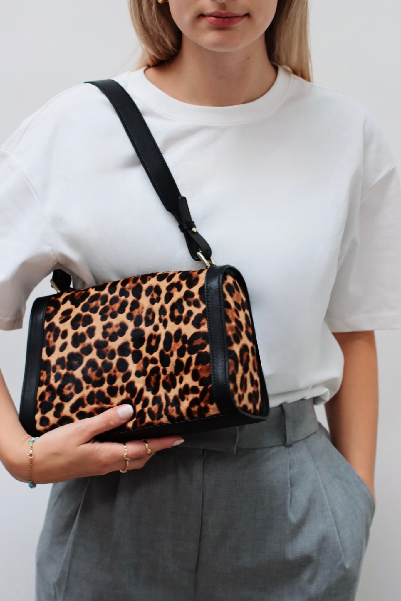 FALLON HANDBAG LEOPARD