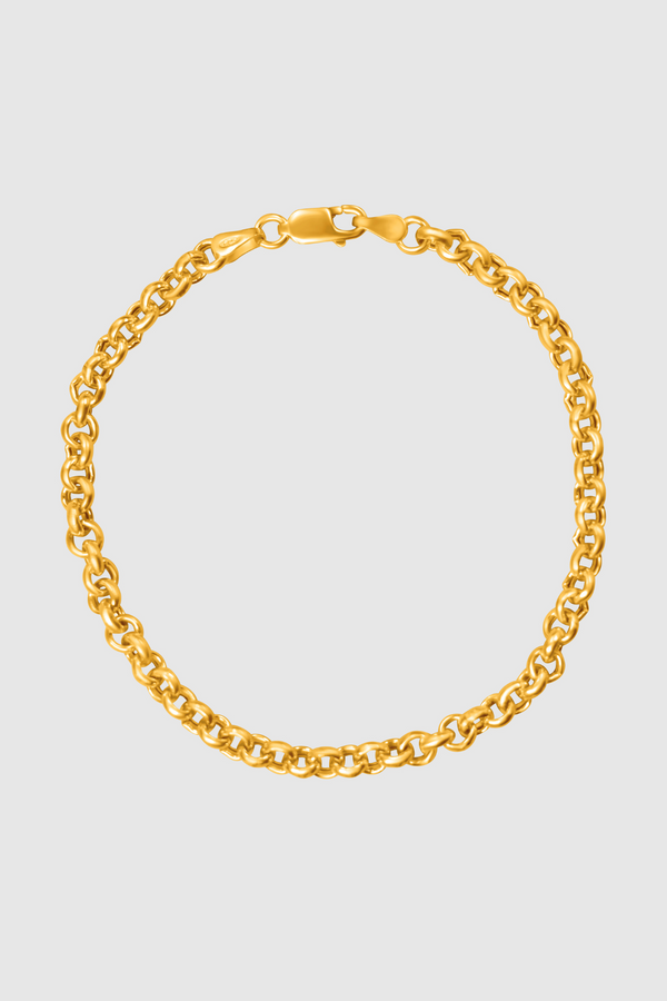 Roll chain bracelet