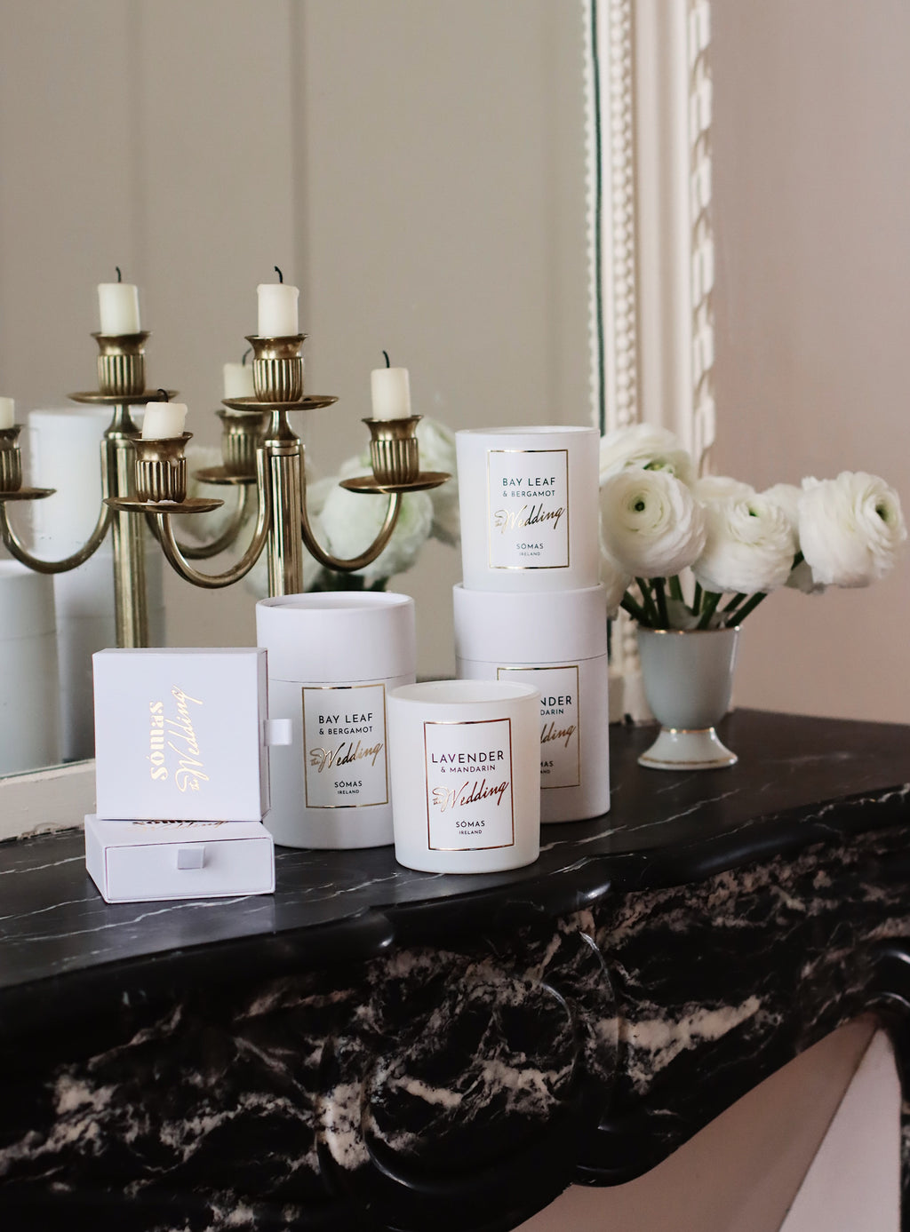 WEDDING CANDLE BAY LEAF & BERGAMOT