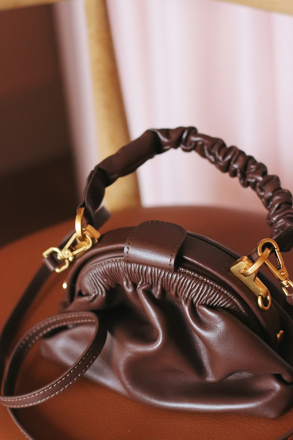 FREYA BROWN CLOUD BAG