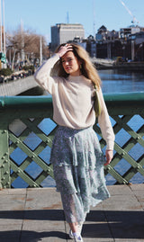 HEIDI MIDI FRILL SKIRT