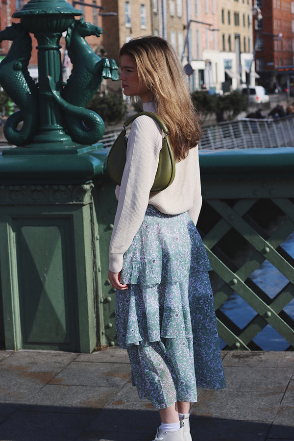 HEIDI MIDI FRILL SKIRT