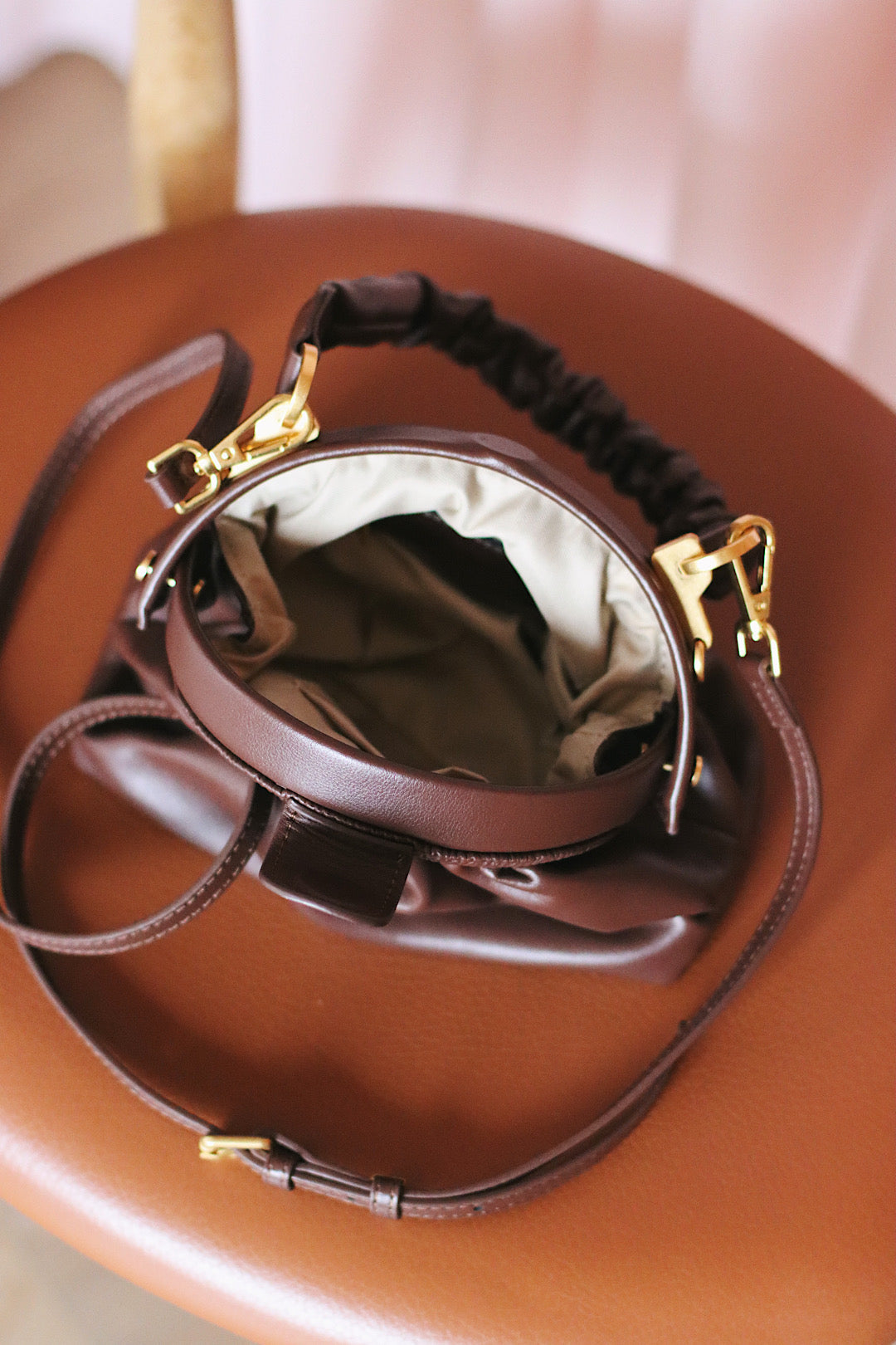 FREYA BROWN CLOUD BAG