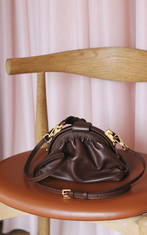 FREYA BROWN CLOUD BAG